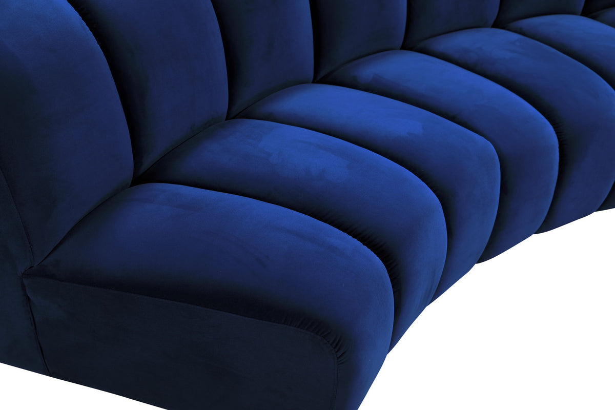 Infinity - 2 Piece Velvet Modular Sectional