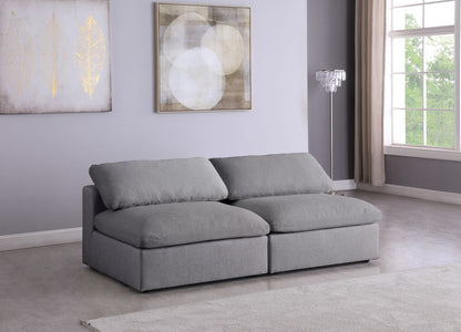 Serene - Modular Armless 2 Seat Sofa
