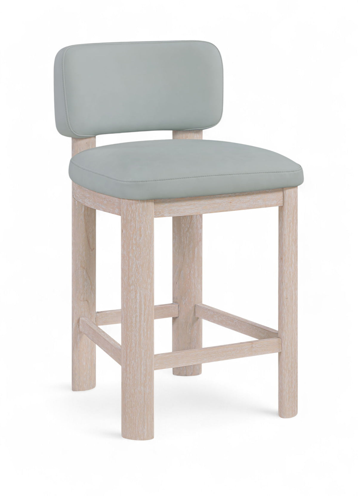 Paloma - Faux Leather Upholstered Counter Stool (Set of 2)