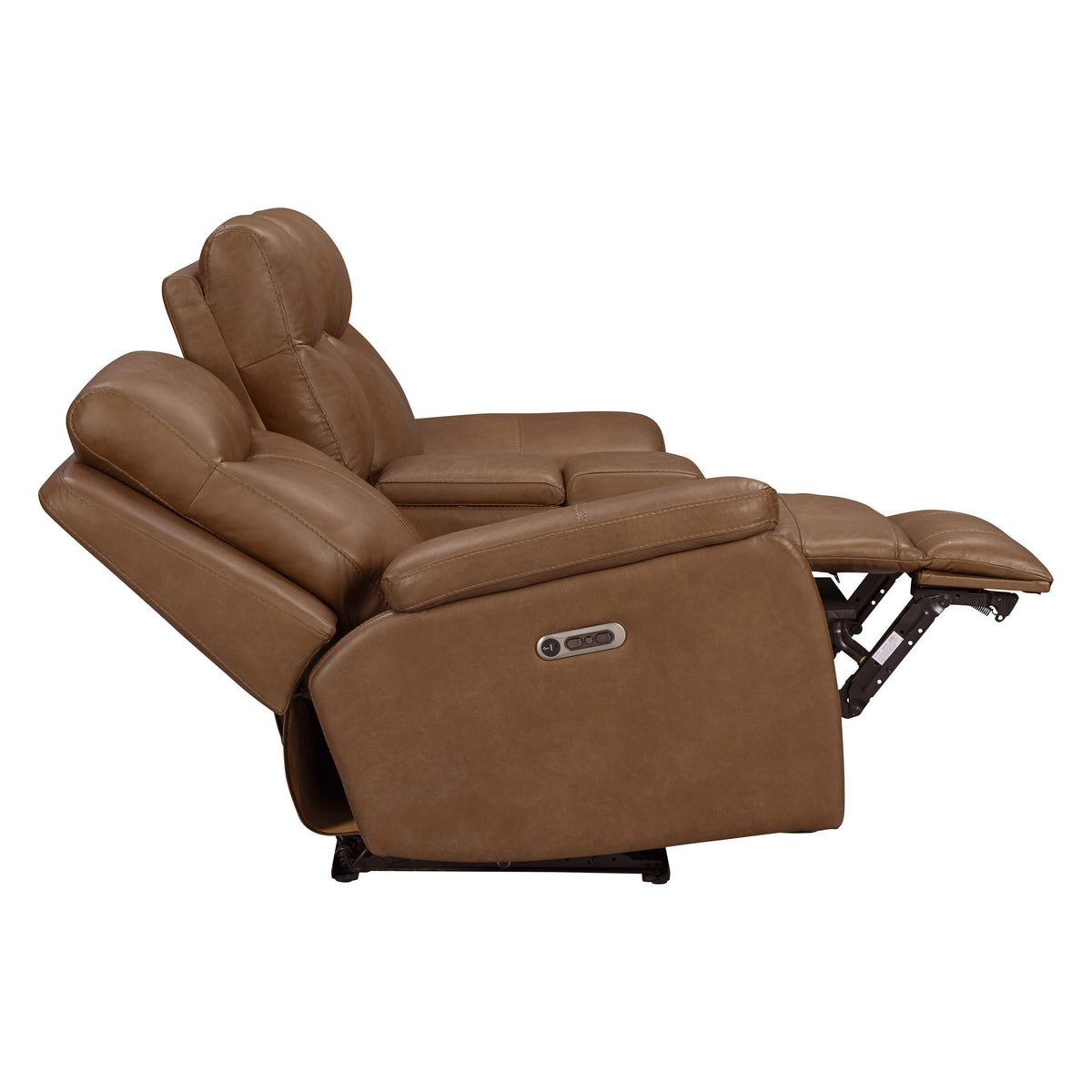 Veracruz - Power Zero Gravity Tilt Console Loveseat P2 - Vintage Tan