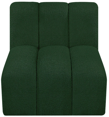 Arc - Boucle Fabric Straight Chair