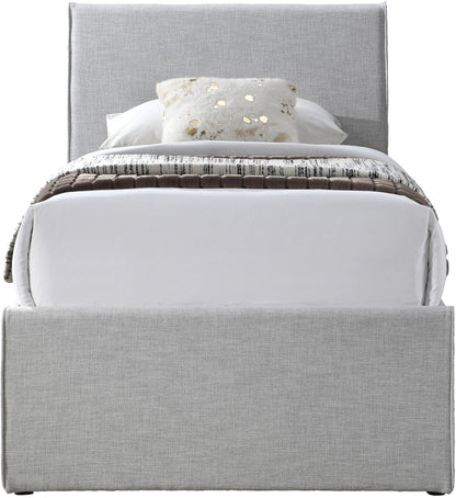 Myles - Linen Twin Trundle Bed
