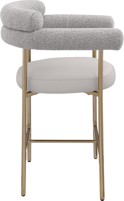Blake - Counter Stool With Bronze Legs (Set of 2)