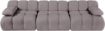 Orin - Velvet 3 Piece Modular Sofa