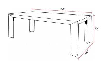 Crossings - Downtown Rectangular Dining Table With 4 Upholstered Chairs - Amber