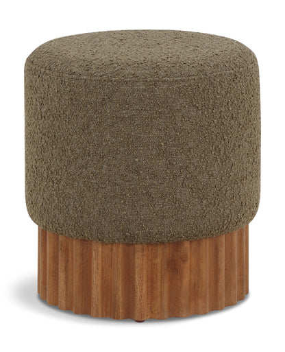 Veranda - Ottoman / Stool With Brown Base