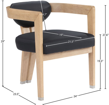Carlyle - Dining Chair With Natural Frame