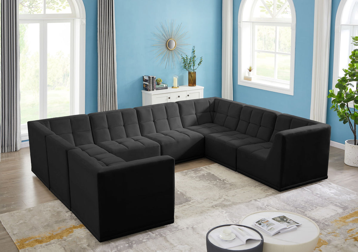 Relax - 8 Piece Modular Sectional