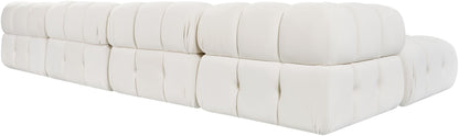 Orin - Velvet 6 Piece Modular Double Chaise Sectional