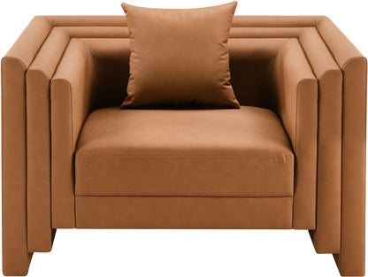 Everett - Vegan Leather Upholstered Chair