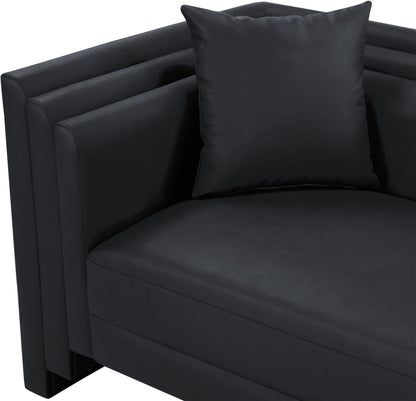 Everett - Vegan Leather Upholstered Loveseat