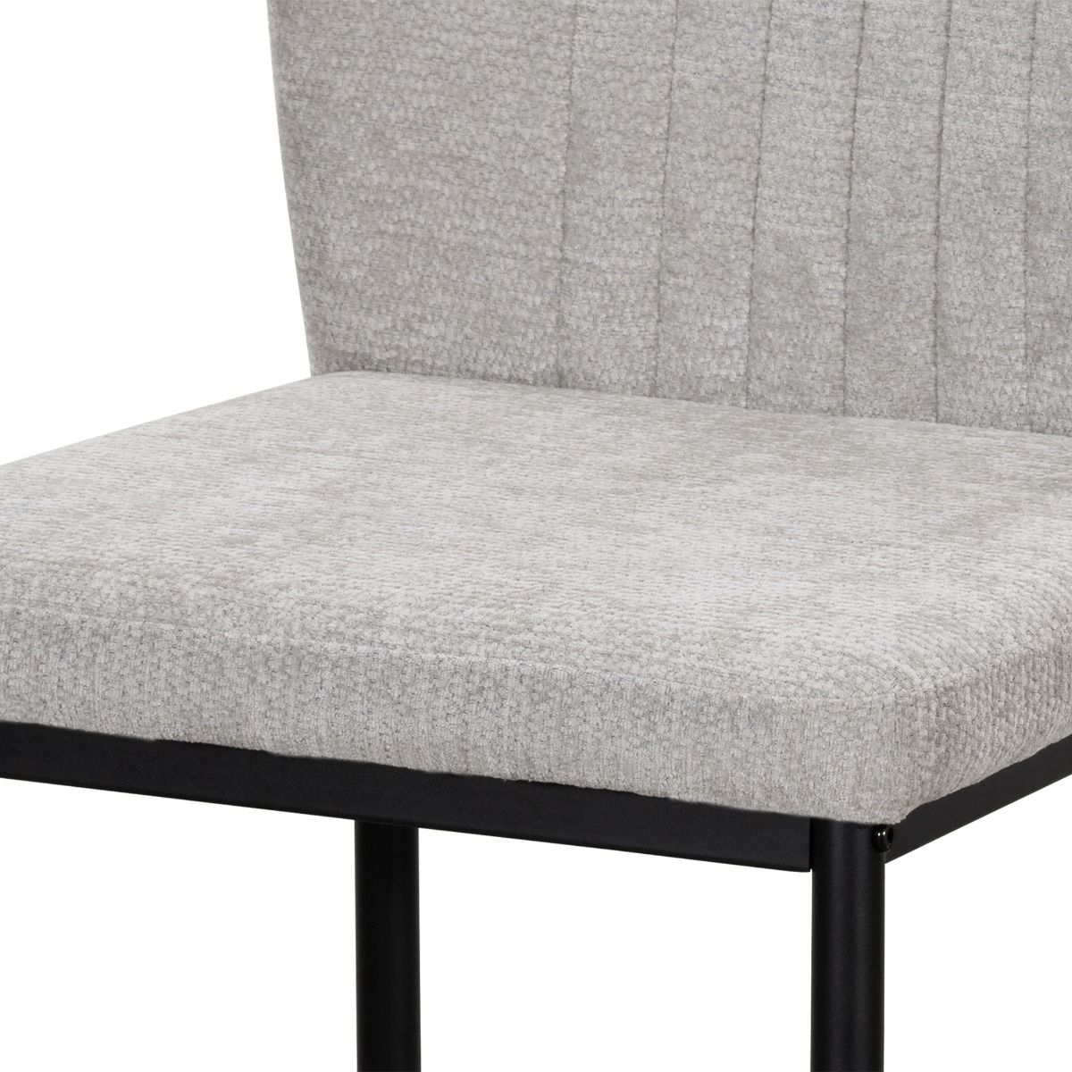 Leander - Side Chair (Set of 2) - Gray Linen