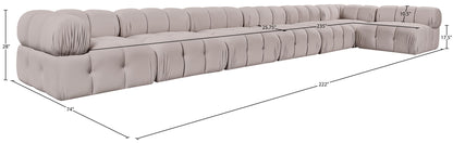 Orin - 7 Piece Modular Sectional (5 Modular Chairs, 2 Corner Chairs)