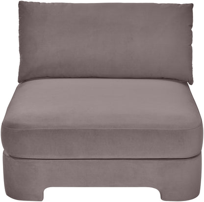 Hammond - Velvet Performance Fabric Upholstered Armless Chair
