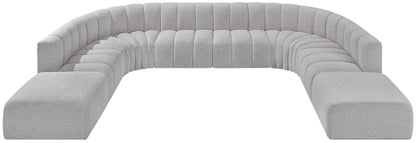 Arc - Boucle Fabric Modular Sectional