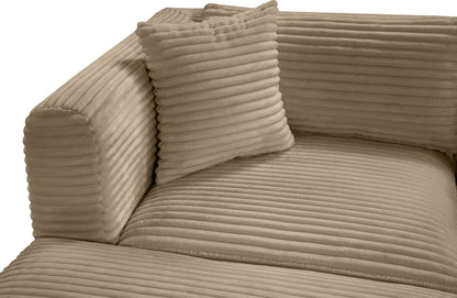 Shaggy - Fabric 4 Piece Modular Sectional