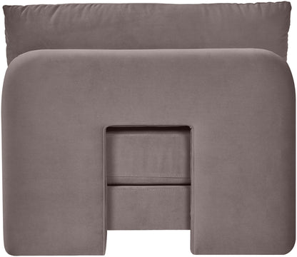 Hammond - Velvet Performance Fabric Upholstered Armless Chair