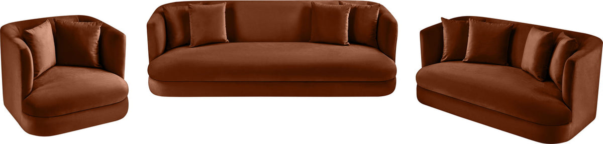 Alder - Loveseat - Cognac