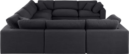Comfy - 8 Piece Linen Modular Sectional