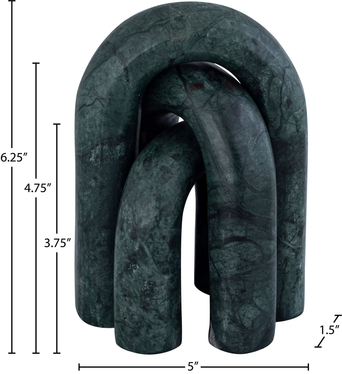 Arco - 3 Piece Marble Decorative Object