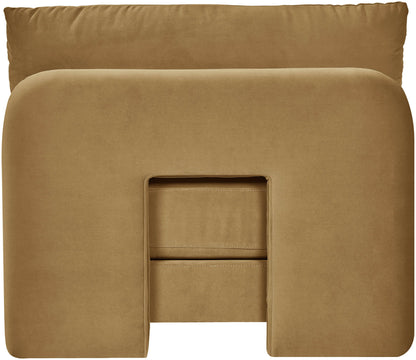 Hammond - Velvet Performance Fabric Upholstered Armless Chair