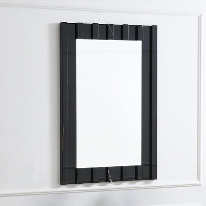 Drisana - Accent Mirror - Black Mirrored