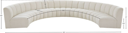 Infinity - 7 Piece Boucle Modular Sectional