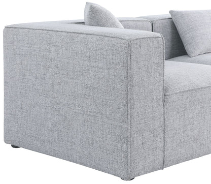 Cube - Linen 5 Piece Modular Corner Sectional