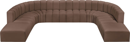 Arc - Faux Leather Modular Sectional