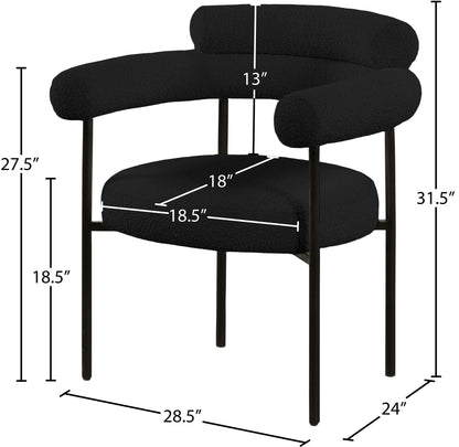 Blake - Dining Chair With Black Legs (Set of 2)