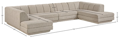Modari - Sectional - Beige