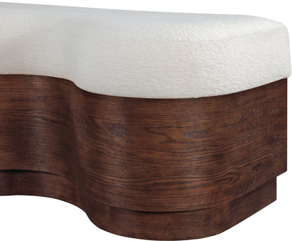 Savoy - Bench With Brown Base