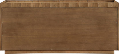 Swoon - Oak Veneer And Solid Wood Sideboard / Buffet - Brown