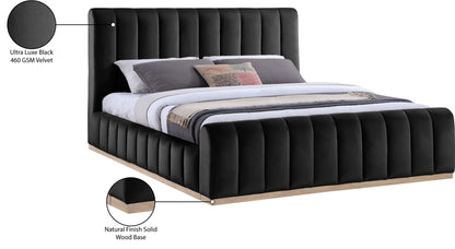 Amara - Velvet Bed
