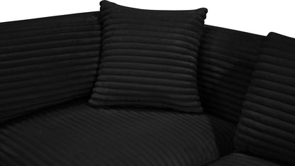 Shaggy - 7 Piece Modular U-Shaped Sectional With Ottoman