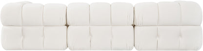 Orin - Velvet Performance Fabric Upholstered 3 Piece Modular Sofa