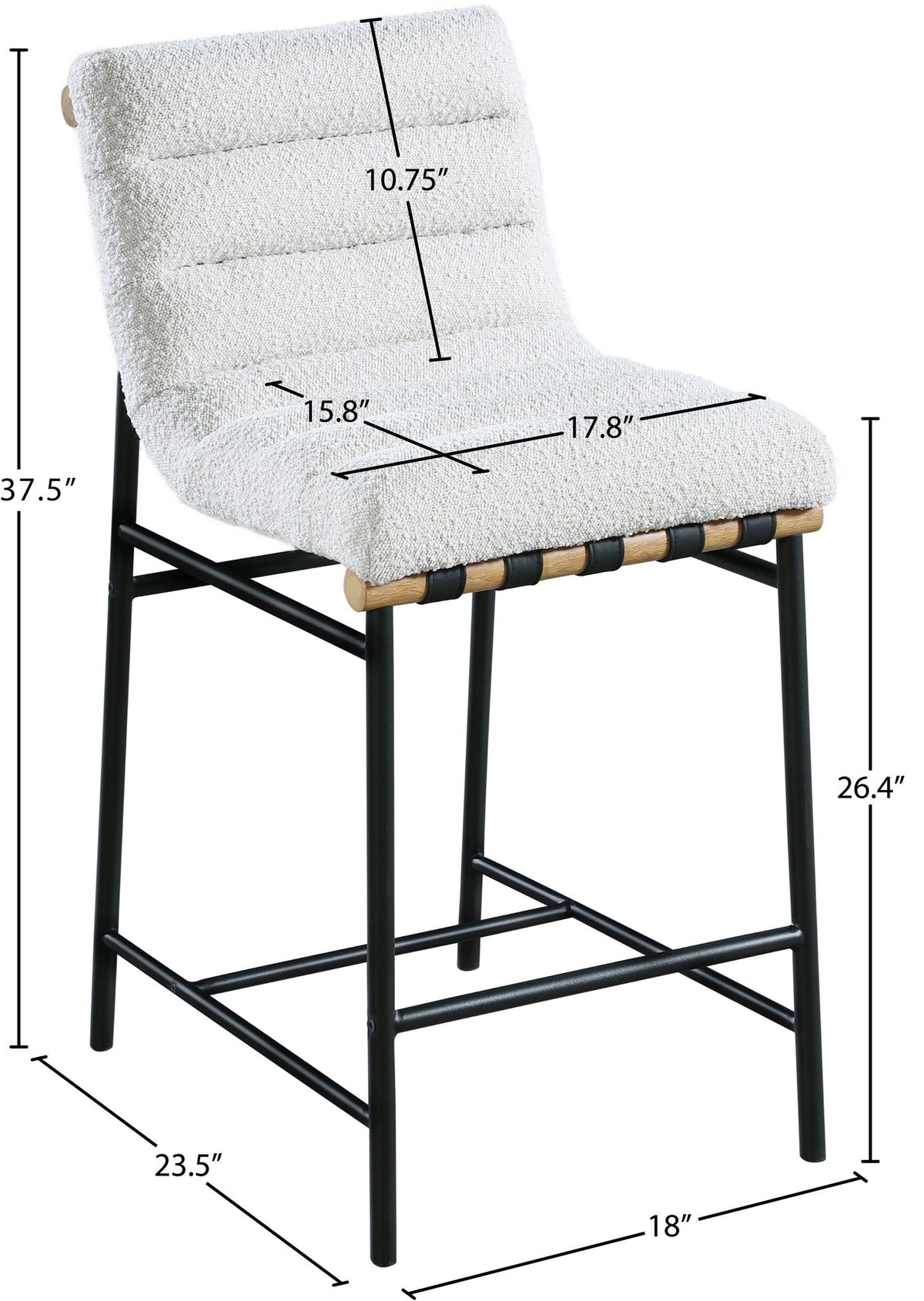 Burke - Counter Stool
