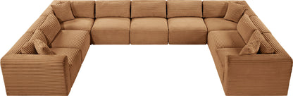 Shaggy - 9 Piece Modular U-Shaped Sectional