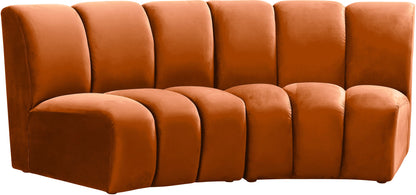 Infinity - 2 Piece Velvet Modular Sectional