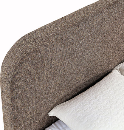 Morino - Interwoven Fabric Upholstered Bed