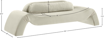 Austin - Velvet Sofa