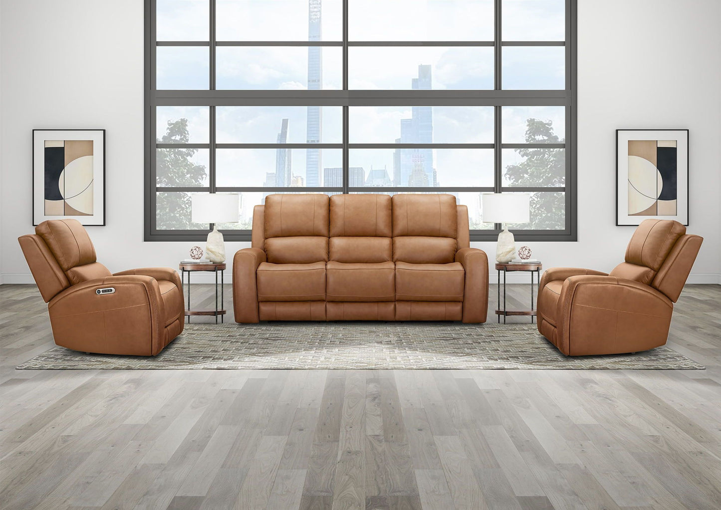 Belmont - Zero Gravity Power Reclining Living Room Set