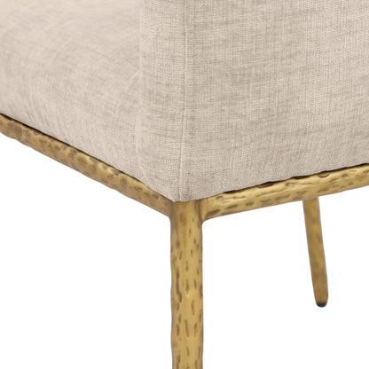 Reeves - Dining Chair With Gold Legs (Set of 2)
