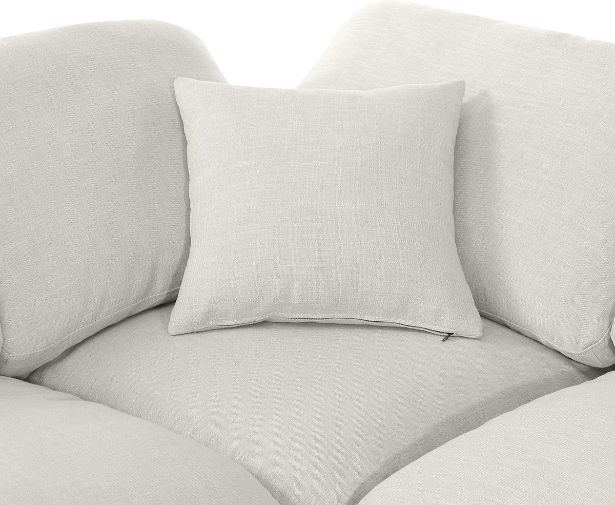 Indulge - Linen 4 Piece Modular Sectional