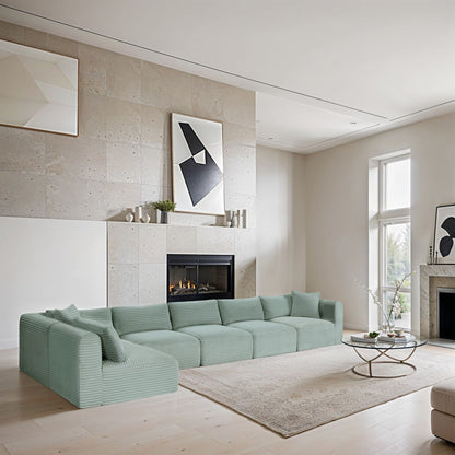 Shaggy - 6 Piece Modular Sectional