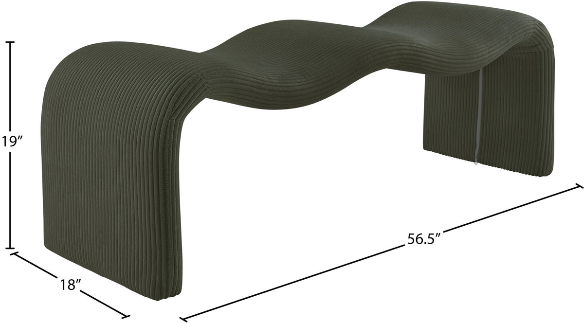 Willow - Corduroy Bench