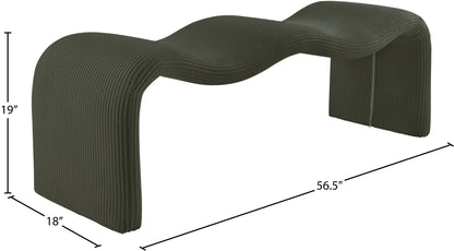 Willow - Corduroy Bench