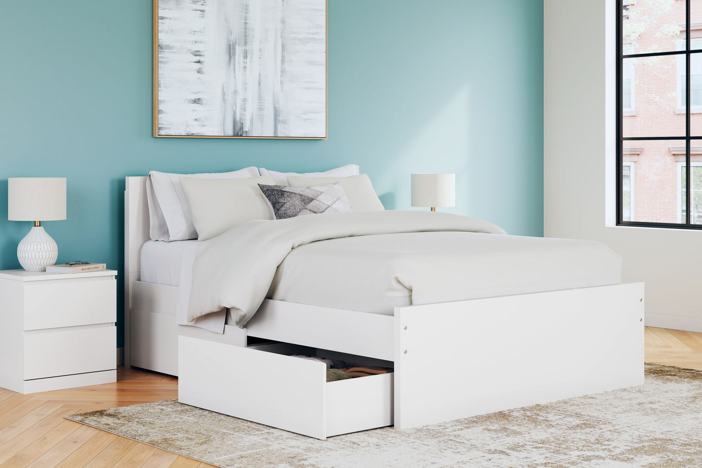 Onita - Panel Platform Bed