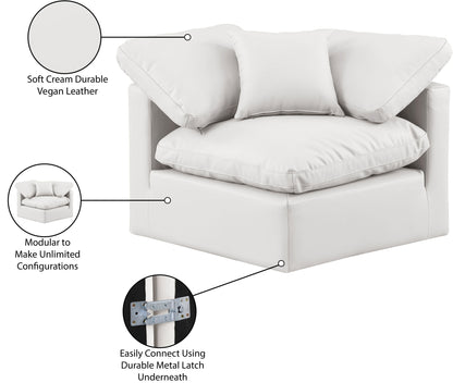 Indulge - Faux Leather Corner Chair