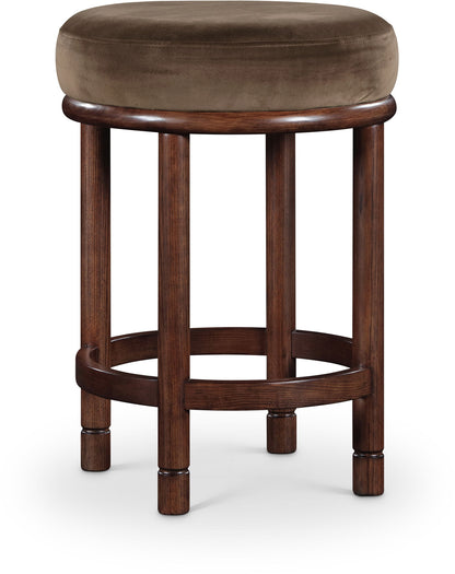Monette - Counter Stool With Brown Base